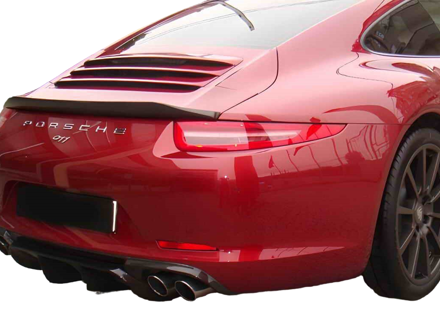 Rear spoiler lip carbon fibre. Porsche 991 - 99150424125G2X